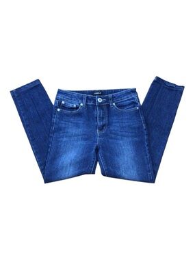 UK2LA jeans blue skinny stretchy medium waist mid-rise skinny junior size 5